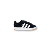 Adidas Black Suede Leather Athletic Sneakers